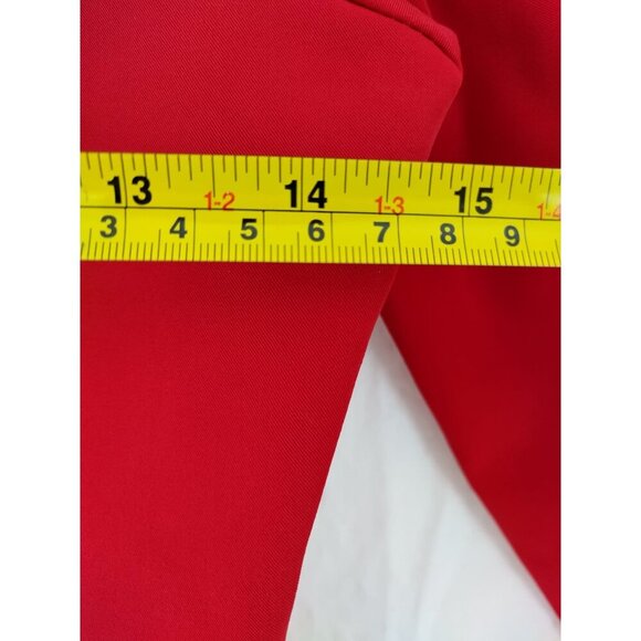 Paper Doll Women's Red Button Polyester Blazer Jacket Size S. - Picture 7 of 7